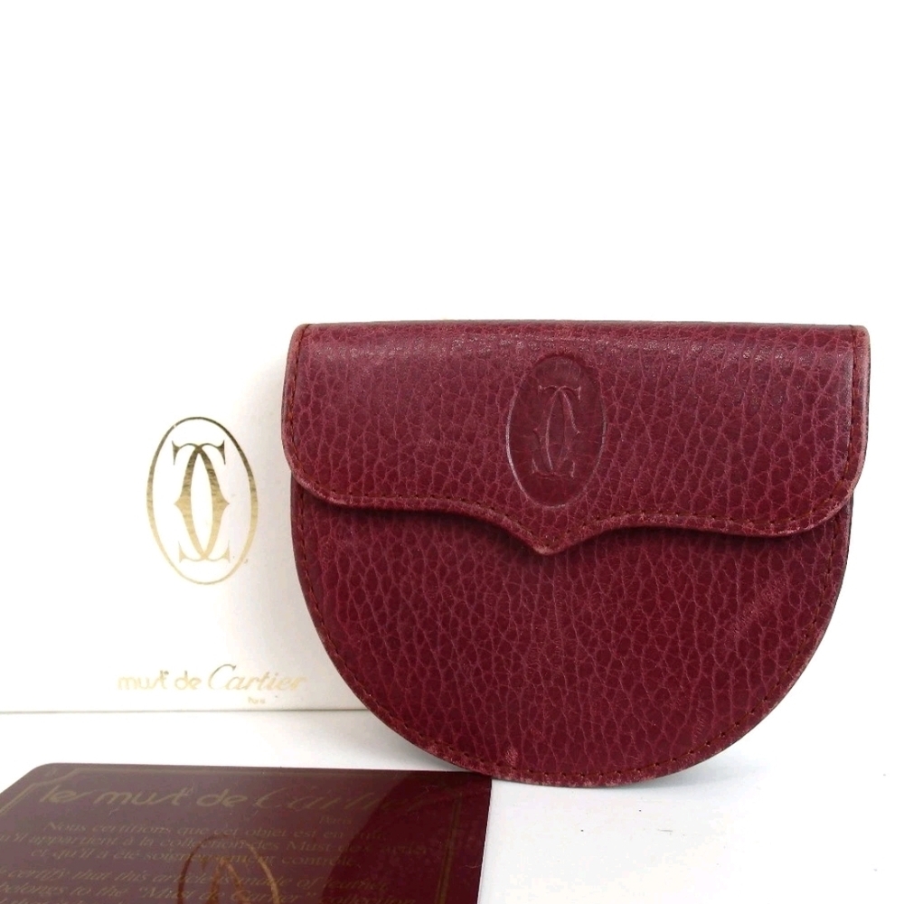 Cartier Coin Case Leather